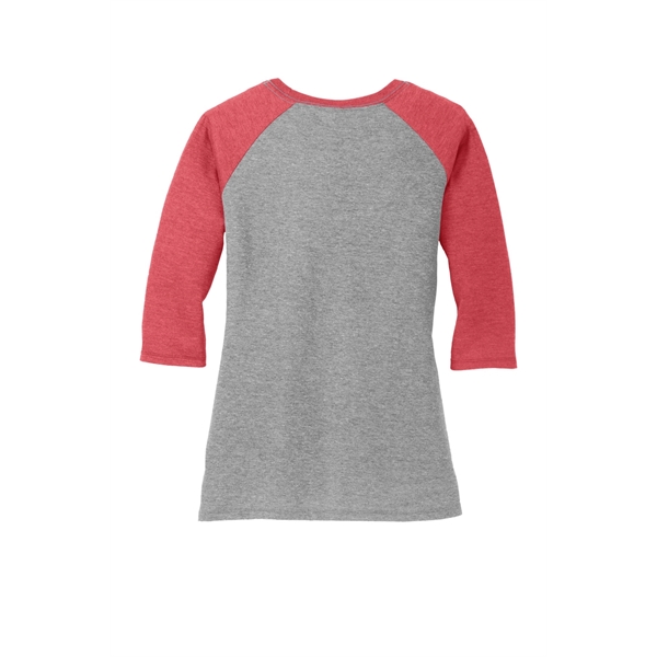 District Women's Perfect Tri 3/4-Sleeve Raglan. - District Women's Perfect Tri 3/4-Sleeve Raglan. - Image 40 of 45