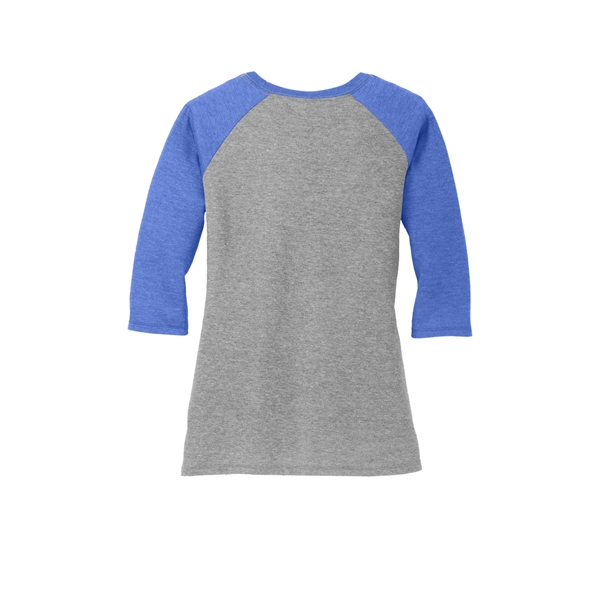 District Women's Perfect Tri 3/4-Sleeve Raglan. - District Women's Perfect Tri 3/4-Sleeve Raglan. - Image 45 of 45