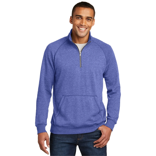 District Lightweight Fleece 1/4-Zip. - District Lightweight Fleece 1/4-Zip. - Image 3 of 20