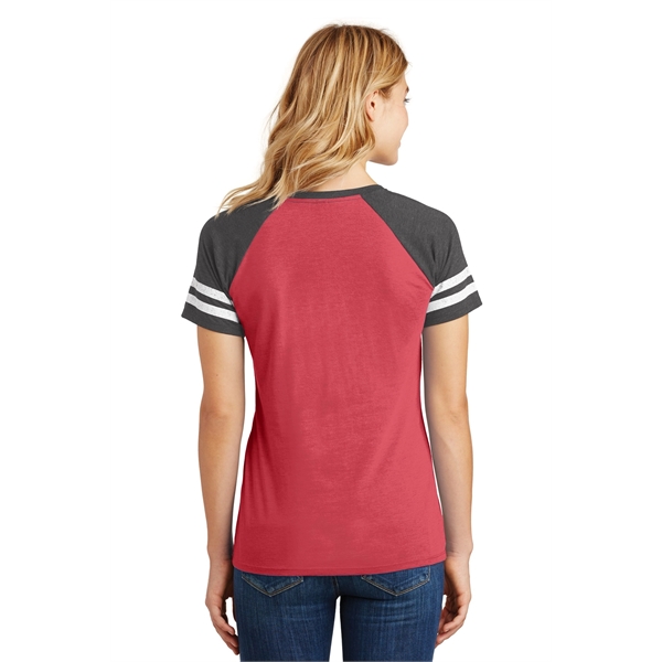 District Women's Game V-Neck Tee. - District Women's Game V-Neck Tee. - Image 6 of 35