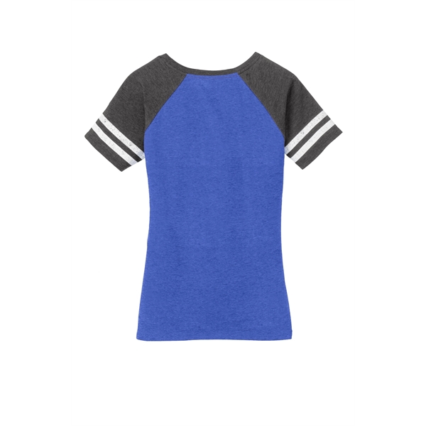 District Women's Game V-Neck Tee. - District Women's Game V-Neck Tee. - Image 15 of 35