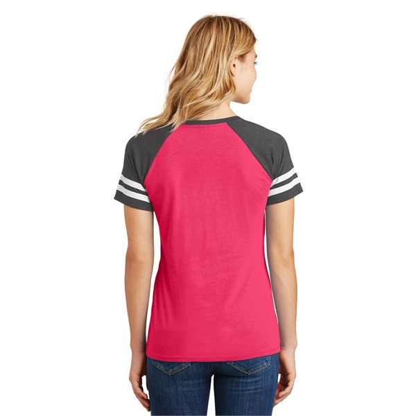 District Women's Game V-Neck Tee. - District Women's Game V-Neck Tee. - Image 16 of 35