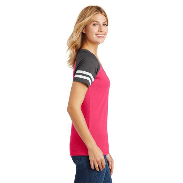 District Women's Game V-Neck Tee. - District Women's Game V-Neck Tee. - Image 17 of 35