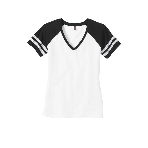 District Women's Game V-Neck Tee. - District Women's Game V-Neck Tee. - Image 23 of 35