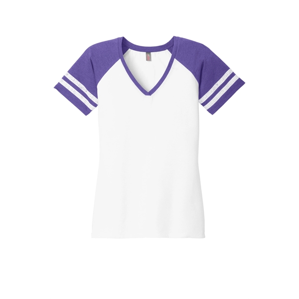 District Women's Game V-Neck Tee. - District Women's Game V-Neck Tee. - Image 32 of 35