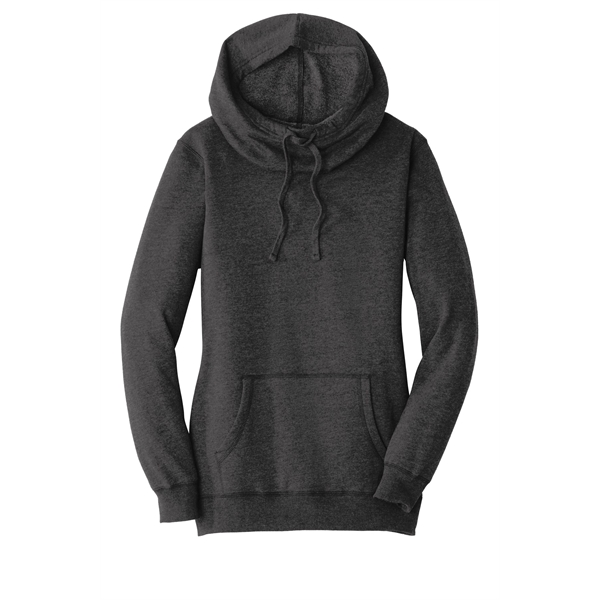 District Women's Lightweight Fleece Hoodie. - District Women's Lightweight Fleece Hoodie. - Image 3 of 20