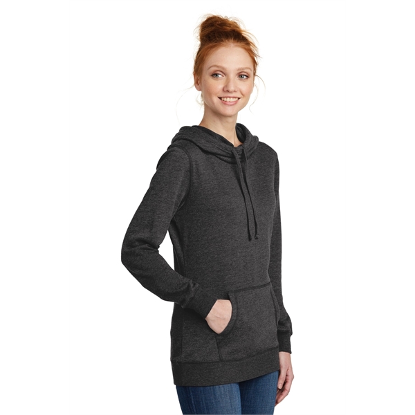 District Women's Lightweight Fleece Hoodie. - District Women's Lightweight Fleece Hoodie. - Image 4 of 20