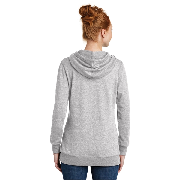 District Women's Lightweight Fleece Hoodie. - District Women's Lightweight Fleece Hoodie. - Image 7 of 20