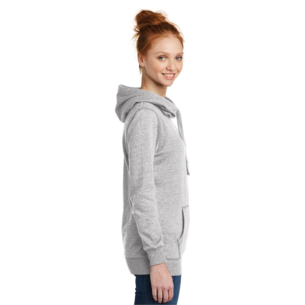 District Women's Lightweight Fleece Hoodie. - District Women's Lightweight Fleece Hoodie. - Image 8 of 20