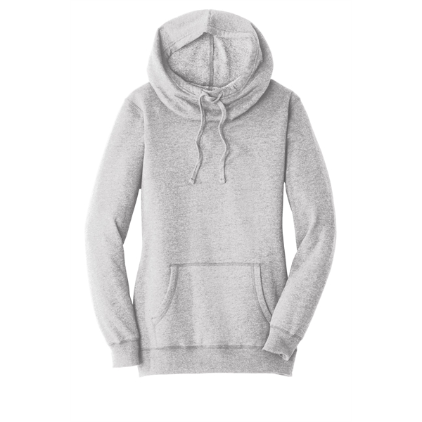 District Women's Lightweight Fleece Hoodie. - District Women's Lightweight Fleece Hoodie. - Image 9 of 20