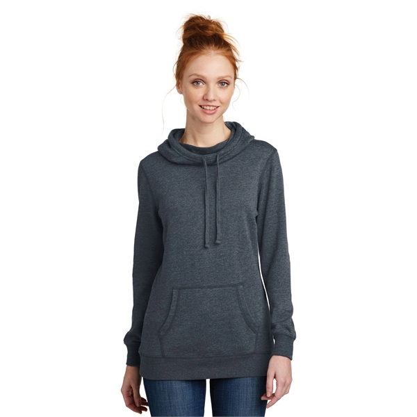 District Women's Lightweight Fleece Hoodie. - District Women's Lightweight Fleece Hoodie. - Image 11 of 20