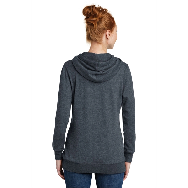 District Women's Lightweight Fleece Hoodie. - District Women's Lightweight Fleece Hoodie. - Image 12 of 20