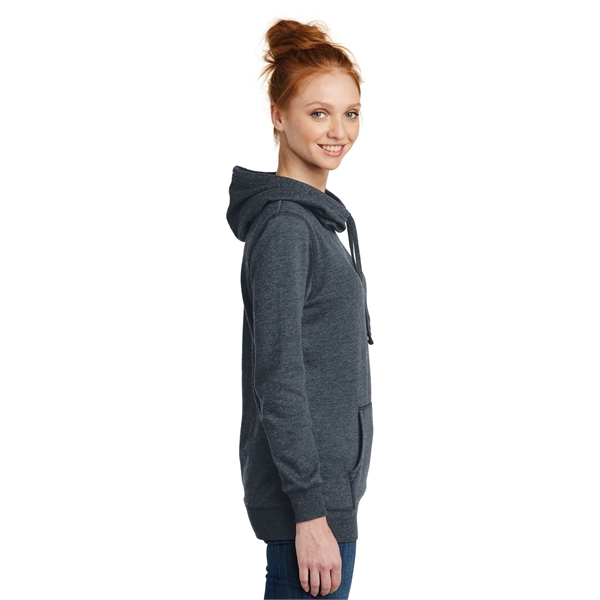 District Women's Lightweight Fleece Hoodie. - District Women's Lightweight Fleece Hoodie. - Image 13 of 20