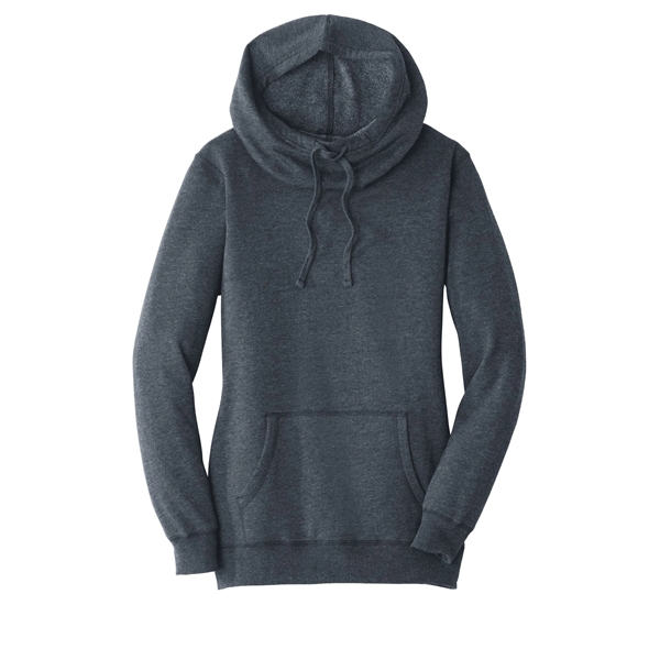 District Women's Lightweight Fleece Hoodie. - District Women's Lightweight Fleece Hoodie. - Image 14 of 20