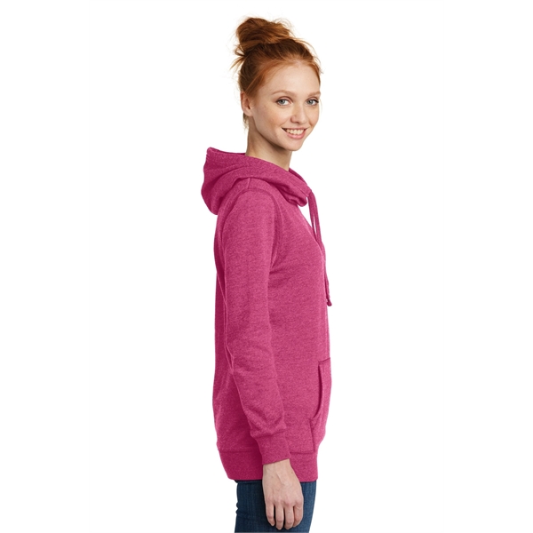 District Women's Lightweight Fleece Hoodie. - District Women's Lightweight Fleece Hoodie. - Image 18 of 20