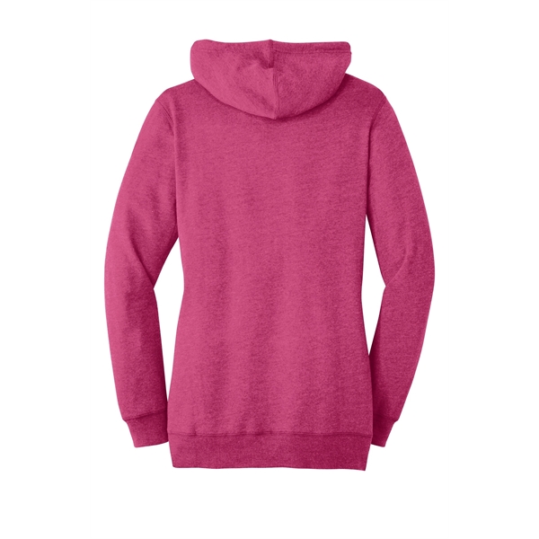 District Women's Lightweight Fleece Hoodie. - District Women's Lightweight Fleece Hoodie. - Image 20 of 20