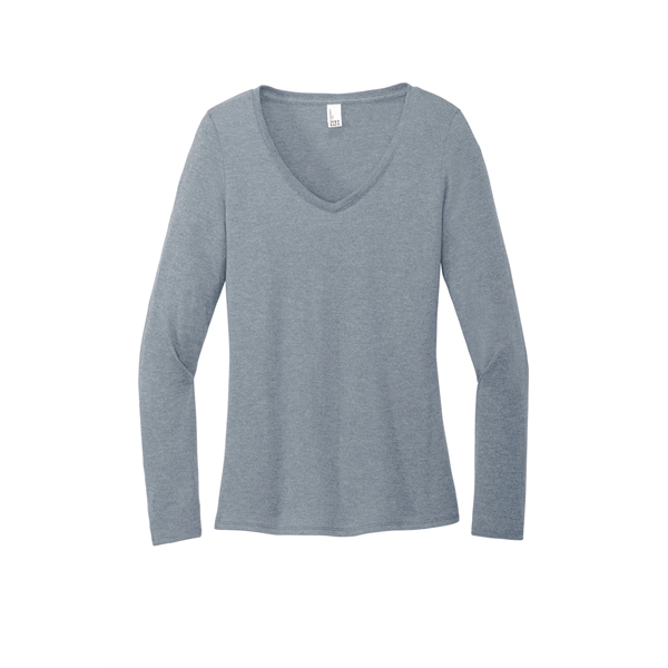 District Women's Perfect Tri Long Sleeve V-Neck Tee - District Women's Perfect Tri Long Sleeve V-Neck Tee - Image 43 of 49