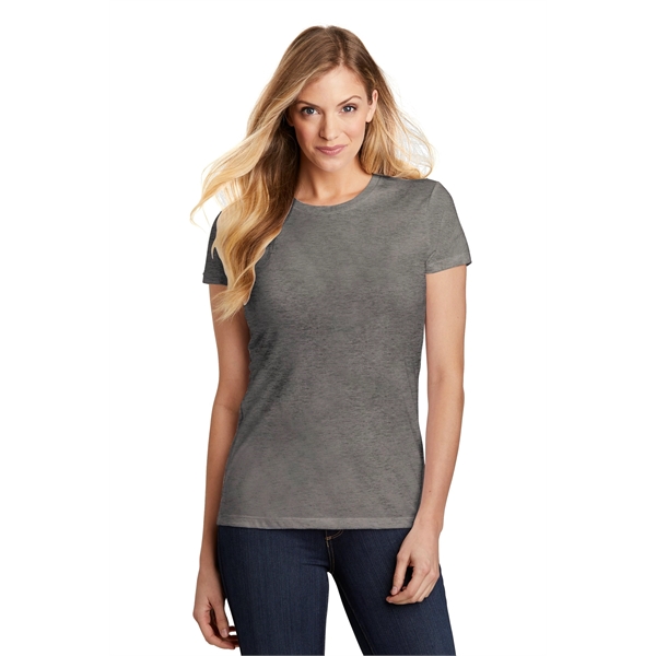 District Women's Fitted Perfect Tri Tee. - District Women's Fitted Perfect Tri Tee. - Image 4 of 45