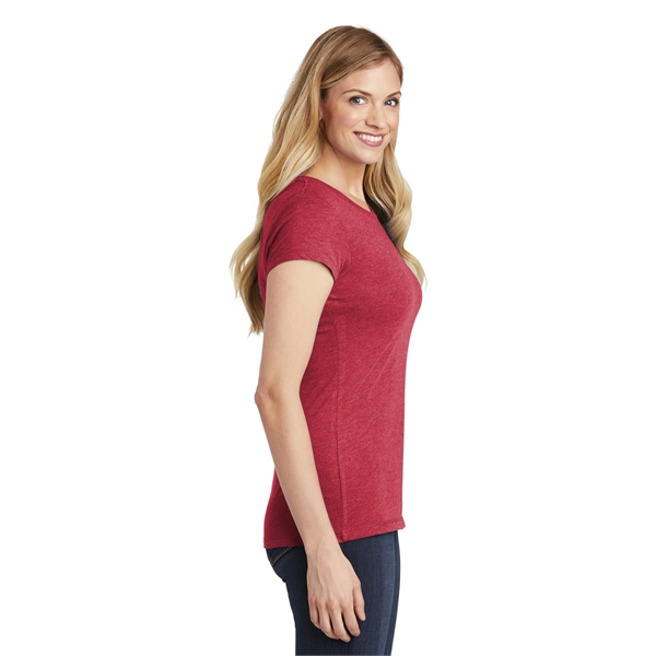 District Women's Fitted Perfect Tri Tee. - District Women's Fitted Perfect Tri Tee. - Image 39 of 45