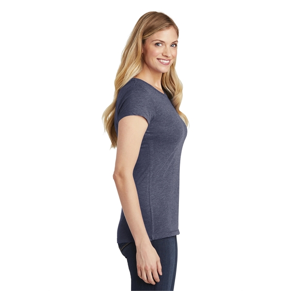 District Women's Fitted Perfect Tri Tee. - District Women's Fitted Perfect Tri Tee. - Image 44 of 45