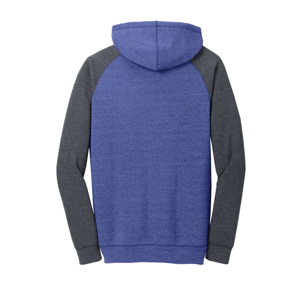 District Young Mens Lightweight Fleece Raglan Hoodie. - District Young Mens Lightweight Fleece Raglan Hoodie. - Image 5 of 14