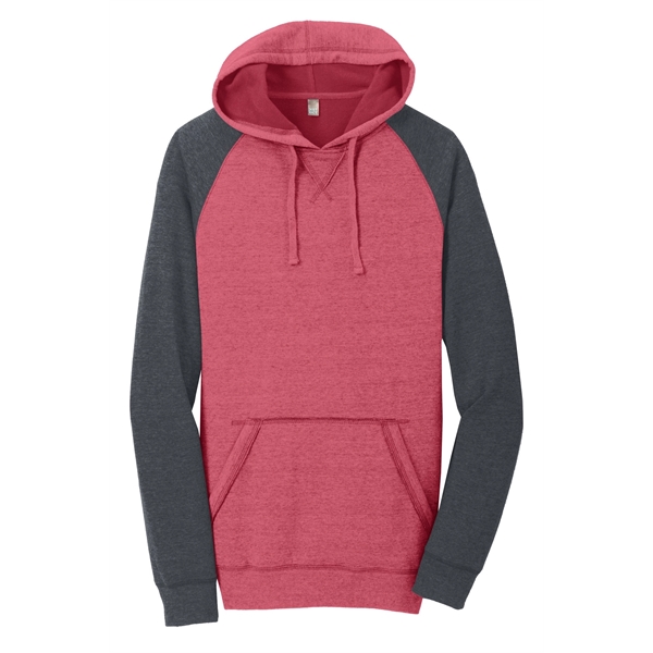 District Young Mens Lightweight Fleece Raglan Hoodie. - District Young Mens Lightweight Fleece Raglan Hoodie. - Image 13 of 14