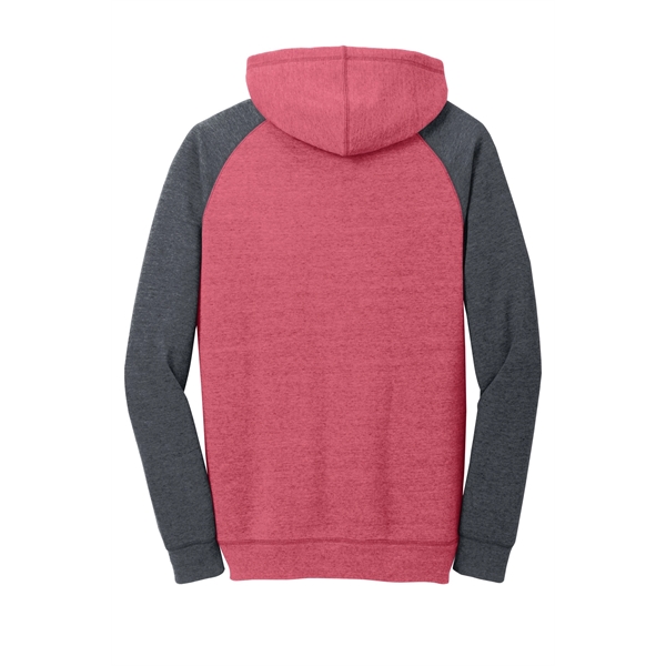 District Young Mens Lightweight Fleece Raglan Hoodie. - District Young Mens Lightweight Fleece Raglan Hoodie. - Image 14 of 14