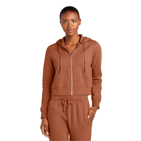 District Women's V.I.T. Fleece Full-Zip Hoodie - District Women's V.I.T. Fleece Full-Zip Hoodie - Image 6 of 30