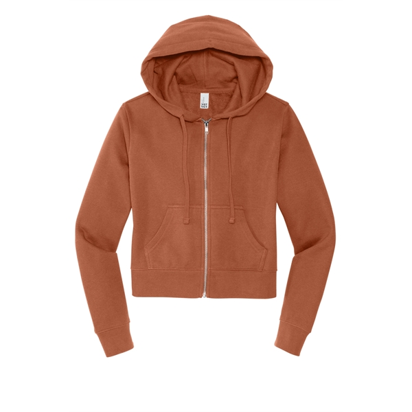 District Women's V.I.T. Fleece Full-Zip Hoodie - District Women's V.I.T. Fleece Full-Zip Hoodie - Image 9 of 30