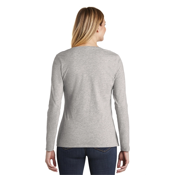 District Women's Very Important Tee Long Sleeve V-Neck. - District Women's Very Important Tee Long Sleeve V-Neck. - Image 7 of 25