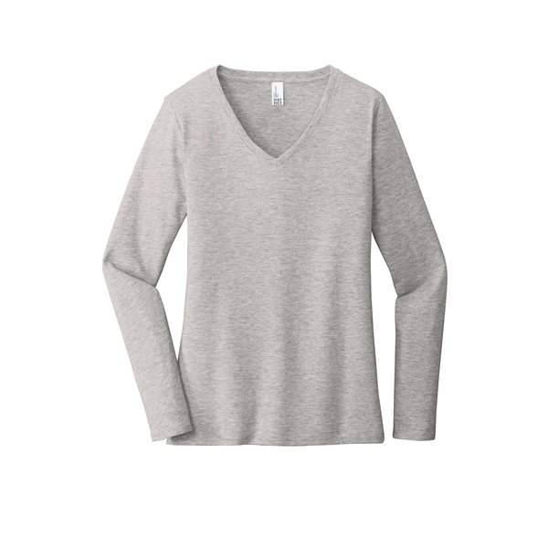 District Women's Very Important Tee Long Sleeve V-Neck. - District Women's Very Important Tee Long Sleeve V-Neck. - Image 9 of 25