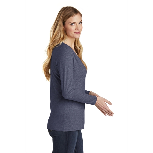 District Women's Very Important Tee Long Sleeve V-Neck. - District Women's Very Important Tee Long Sleeve V-Neck. - Image 13 of 25
