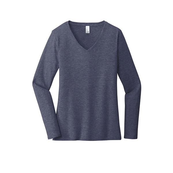 District Women's Very Important Tee Long Sleeve V-Neck. - District Women's Very Important Tee Long Sleeve V-Neck. - Image 14 of 25