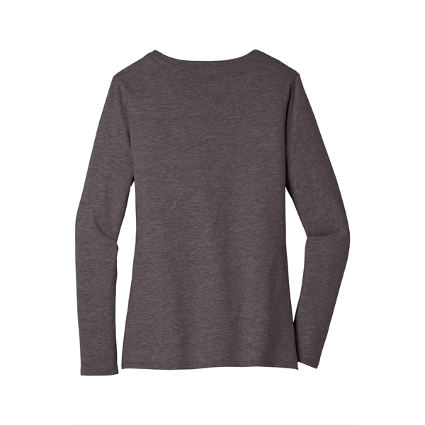 District Women's Very Important Tee Long Sleeve V-Neck. - District Women's Very Important Tee Long Sleeve V-Neck. - Image 20 of 25