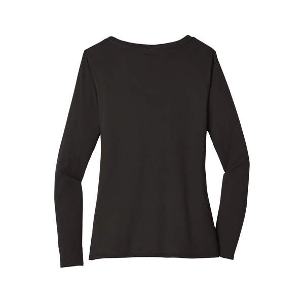 District Women's Very Important Tee Long Sleeve V-Neck. - District Women's Very Important Tee Long Sleeve V-Neck. - Image 25 of 25