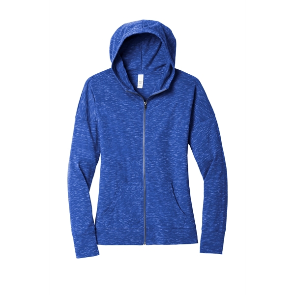 District Women's Medal Full-Zip Hoodie. - District Women's Medal Full-Zip Hoodie. - Image 0 of 20