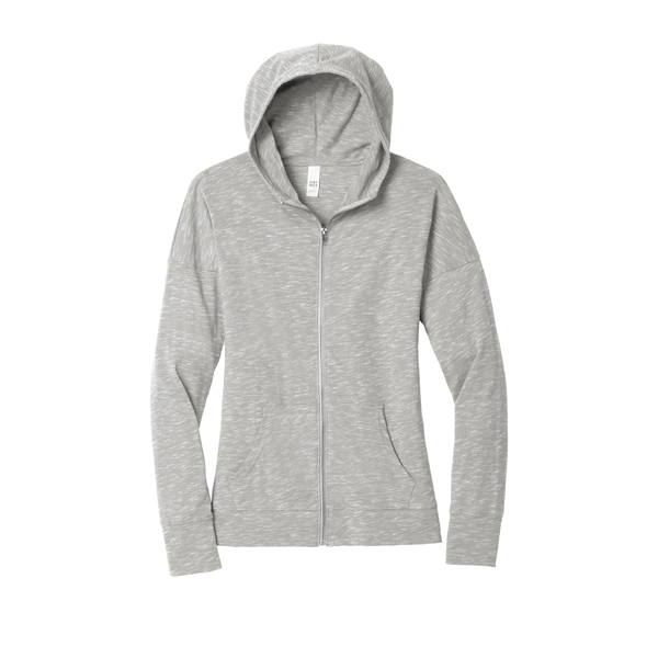 District Women's Medal Full-Zip Hoodie. - District Women's Medal Full-Zip Hoodie. - Image 8 of 20