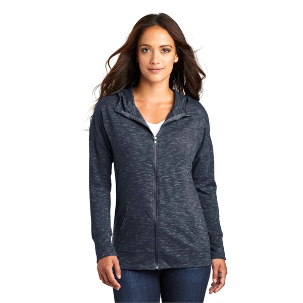 District Women's Medal Full-Zip Hoodie. - District Women's Medal Full-Zip Hoodie. - Image 20 of 20