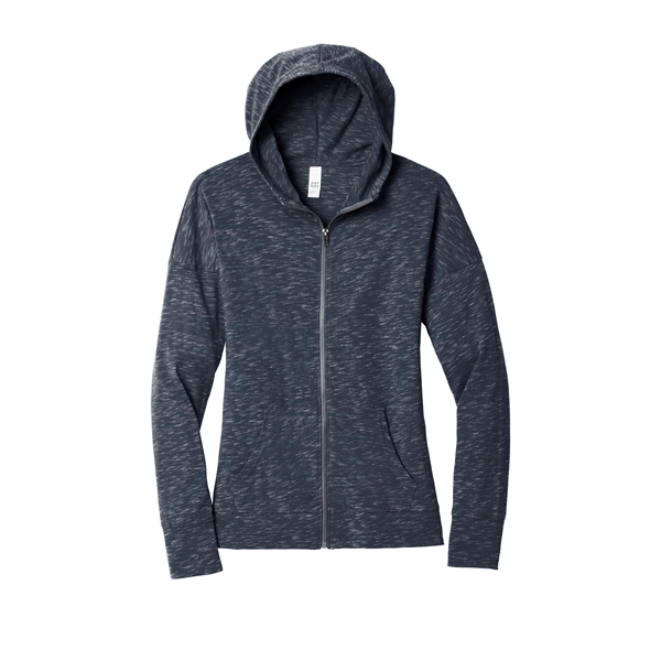 District Women's Medal Full-Zip Hoodie. - District Women's Medal Full-Zip Hoodie. - Image 12 of 20