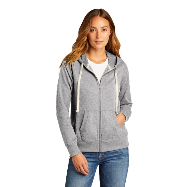 District Women's Re-Fleece Full-Zip Hoodie - District Women's Re-Fleece Full-Zip Hoodie - Image 24 of 27