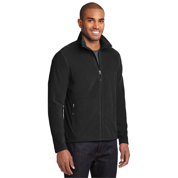 Eddie Bauer Full-Zip Microfleece Jacket. - Eddie Bauer Full-Zip Microfleece Jacket. - Image 4 of 25