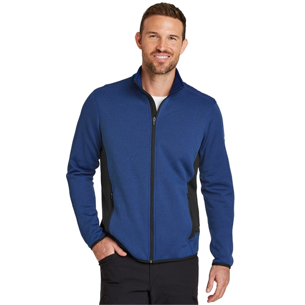 Eddie Bauer Full-Zip Heather Stretch Fleece Jacket. - Eddie Bauer Full-Zip Heather Stretch Fleece Jacket. - Image 0 of 15