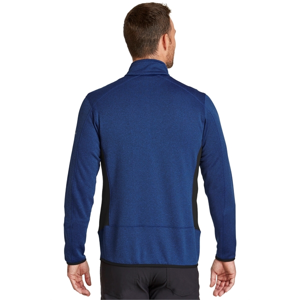 Eddie Bauer Full-Zip Heather Stretch Fleece Jacket. - Eddie Bauer Full-Zip Heather Stretch Fleece Jacket. - Image 2 of 15