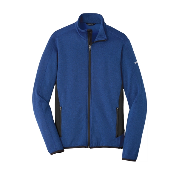 Eddie Bauer Full-Zip Heather Stretch Fleece Jacket. - Eddie Bauer Full-Zip Heather Stretch Fleece Jacket. - Image 5 of 15