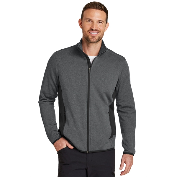 Eddie Bauer Full-Zip Heather Stretch Fleece Jacket. - Eddie Bauer Full-Zip Heather Stretch Fleece Jacket. - Image 1 of 15