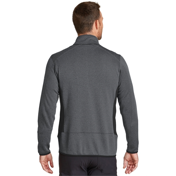 Eddie Bauer Full-Zip Heather Stretch Fleece Jacket. - Eddie Bauer Full-Zip Heather Stretch Fleece Jacket. - Image 8 of 15