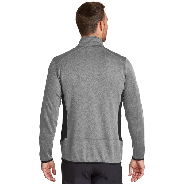 Eddie Bauer Full-Zip Heather Stretch Fleece Jacket. - Eddie Bauer Full-Zip Heather Stretch Fleece Jacket. - Image 12 of 15