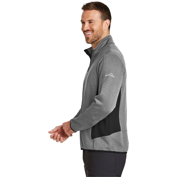 Eddie Bauer Full-Zip Heather Stretch Fleece Jacket. - Eddie Bauer Full-Zip Heather Stretch Fleece Jacket. - Image 13 of 15