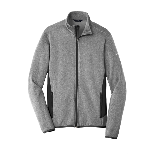 Eddie Bauer Full-Zip Heather Stretch Fleece Jacket. - Eddie Bauer Full-Zip Heather Stretch Fleece Jacket. - Image 14 of 15