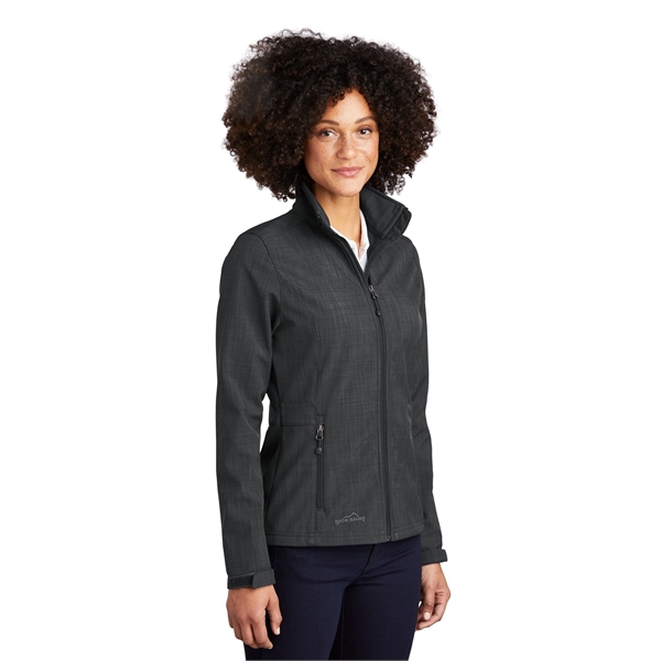 Eddie Bauer Women's Shaded Crosshatch Soft Shell Jacket. - Eddie Bauer Women's Shaded Crosshatch Soft Shell Jacket. - Image 4 of 13